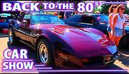 RADICAL 80'S CARS! RARE 80's Cars! Back To The 80's Car Show! - 2021 Burnsville Minnesota. CAR SHOW!