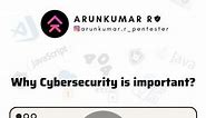 IT Mapla | IT/Tech Memes | 95K on Instagram: "If you want to learn ethical hacking and cybersecurity concepts,do subscribe for Arunkumar R YouTube channel by clicking the following link.. https://youtube.com/@ArunKumar_R #cybersecurity #hacking #security #technology #hacker #infosec #ethicalhacking #cybercrime #tech #linux #cyber #hackers #informationsecurity #cyberattack #programming #malware #kalilinux #privacy #cybersecurityawareness"