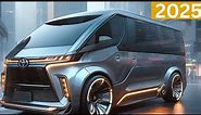 A New Era of Minivans Begins : Toyota Hiace 2025: