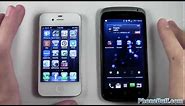 HTC One S vs iPhone 4S - Boot Up, App Speed, and Browser Tests