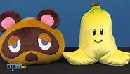 NINTENDO Animal Crossing Tom Nook and Mario Kart Banana Plush from TOMY | NEW Toy Review