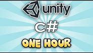 Unity C# Scripting Basics in One Hour ( 2024 Working )