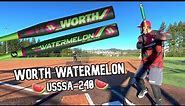 Hitting with the Worth Legit Watermelon | USSSA-240 Slowpitch Softball Bat Review