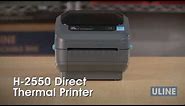 H-2550 Zebra GK420D Direct Thermal Printer