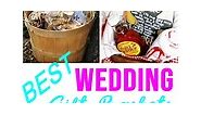 BEST Wedding Gift Baskets! DIY Wedding Gift Basket Ideas - For Bride and Groom - Couples - Creative - Unique - Cheap - Kitchen - Alcohol- Cleaning Supplies - Honeymoon
