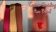 Golden Rose 🌹 Custom Color Braiding Hair Blend #53