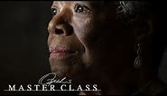 Dr. Maya Angelou's 3-Word Secret to Living Your Best Life | Oprah's Master Class | OWN