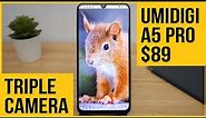 Umidigi A5 Pro review | Ultra wide triple camera for less than $100?