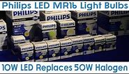Philips LED MR16 Light Bulbs