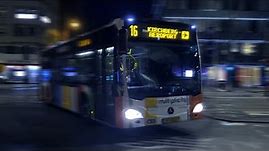 Buses Bringing Luxembourg To Life In The Dark Early Morning | Soothing Bus Spotting Compilation