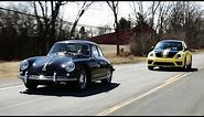 1964 Porsche 356 vs. 2014 Volkswagen Beetle GSR | THEN VS NOW