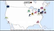 NHL team and logo history 1917 - 2017