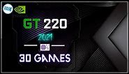 🔴Nvidia GT 220 in 30 Games (2021) | Crazy Lil GPU After all these Years ..
