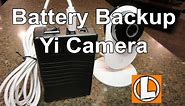 Yi Home and Dome Cameras Backup Battery Power Supply