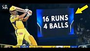 Dhoni last over finish - MI VS CSK Highlight! IPL 2022 '!Dhoni Today batting- Dhoni last ball finish