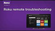 Roku remote pairing and troubleshooting