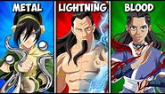 All 12 Special Bending Abilities in Avatar & Their Strongest Users Ranked & Explained