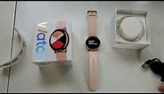 Samsung Galaxy Watch Active Rose Gold Unboxing Hands On