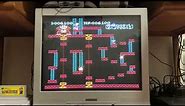 Gameplay of Donkey Kong on Famicom