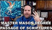 Master Mason Degree - The Scripture