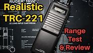 Realistic TRC 221 CB Range Test & Review - CB Walkie Talkie Review TRC-221