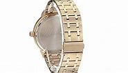 Armani Exchange Men's Three-Hand Date Gold-Tone Stainless Steel Watch AX1456