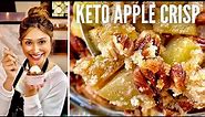 BEST KETO APPLE CRISP RECIPE! How to Make Keto Apple Crisp + Apple Pie A La Mode | Only 3 Net Carbs!
