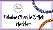 Tubular Chennile Stitch Necklace - (Jewelry Making)