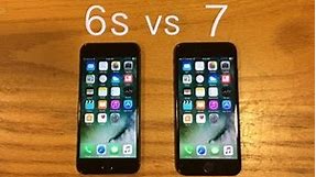 iPhone 7 vs iPhone 6s Speed Test Comparison