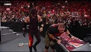 WWE Monda Night Raw 2011.12.19 - Kane Attacks John Cena [ HD ]