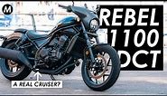New 2021 Honda Rebel 1100 DCT Review (CMX1100)