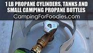 How To Refill "Disposable" Small Camping Propane Bottles!