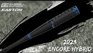 2023 Easton Encore Hybrid BBCOR Bat Review Featuring Hittrax