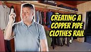 How to Build a Copper Pipe Clothes Rail