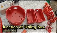 PAANO GAMITIN ANG UTILITY BOX, JUNCTION BOX, ADAPTER AT PVC CONDUIT | Rey electrical
