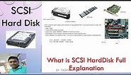 What is SCSI Hard Disk/ SCSI HDD/ Server Harddisk/ Hot swapable Hdd by Yashwant Sir