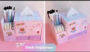DIY Desk Organizer for School Supplies | Paper Crafts Idea