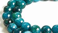 100pcs 8mm Apatite Beads Natural Gemstone Beads Round Loose Beads for Crafting and Jewelry Making