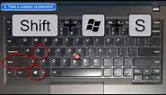 How To Take Screenshots on Lenovo Laptop (Windows 10/8/7)