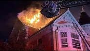 Allentown 3-alarm fire 🔥 (was Live-streamed)