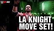How To Create LA Knight Move Set WWE 2K20