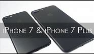 iPhone 7 & iPhone 7 Plus Unboxing & Overview (Black Color)