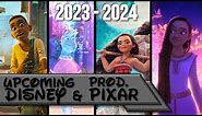 Upcoming Disney & Pixar Animation Movies & Series (2023-2024)