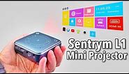 The Smallest & Coolest Mini Projector! Sentrym L1 Review