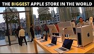 World's BIGGEST Apple Store (Tour) - 50,000 square feet!