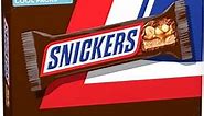 SNICKERS Full Size Bulk Milk Chocolate Candy Bars, 1.86 oz Bar, 48 ct Box