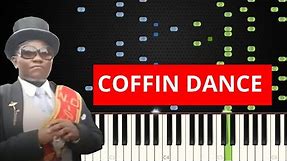 COFFIN DANCE | HARD Piano Tutorial by JohnnyMusic