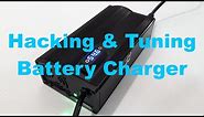 Hacking & Tuning E-bike battery charger, English