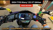 Finally 😱 TVS Ntorq 125 XT BS7 Ride Review 2024 Model - Brake Test 😨 Mileage Feature | Ntorq125