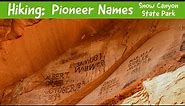 Hiking Pioneer Names (Snow Canyon State Park, Utah)